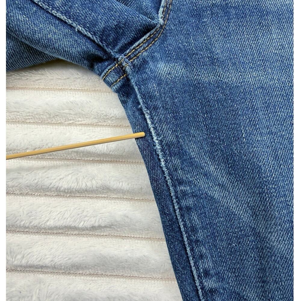 Mother SUPERIOR Hustler Flood Fray size 28 Beer Me Ankle Jeans - Picture 15 of 16